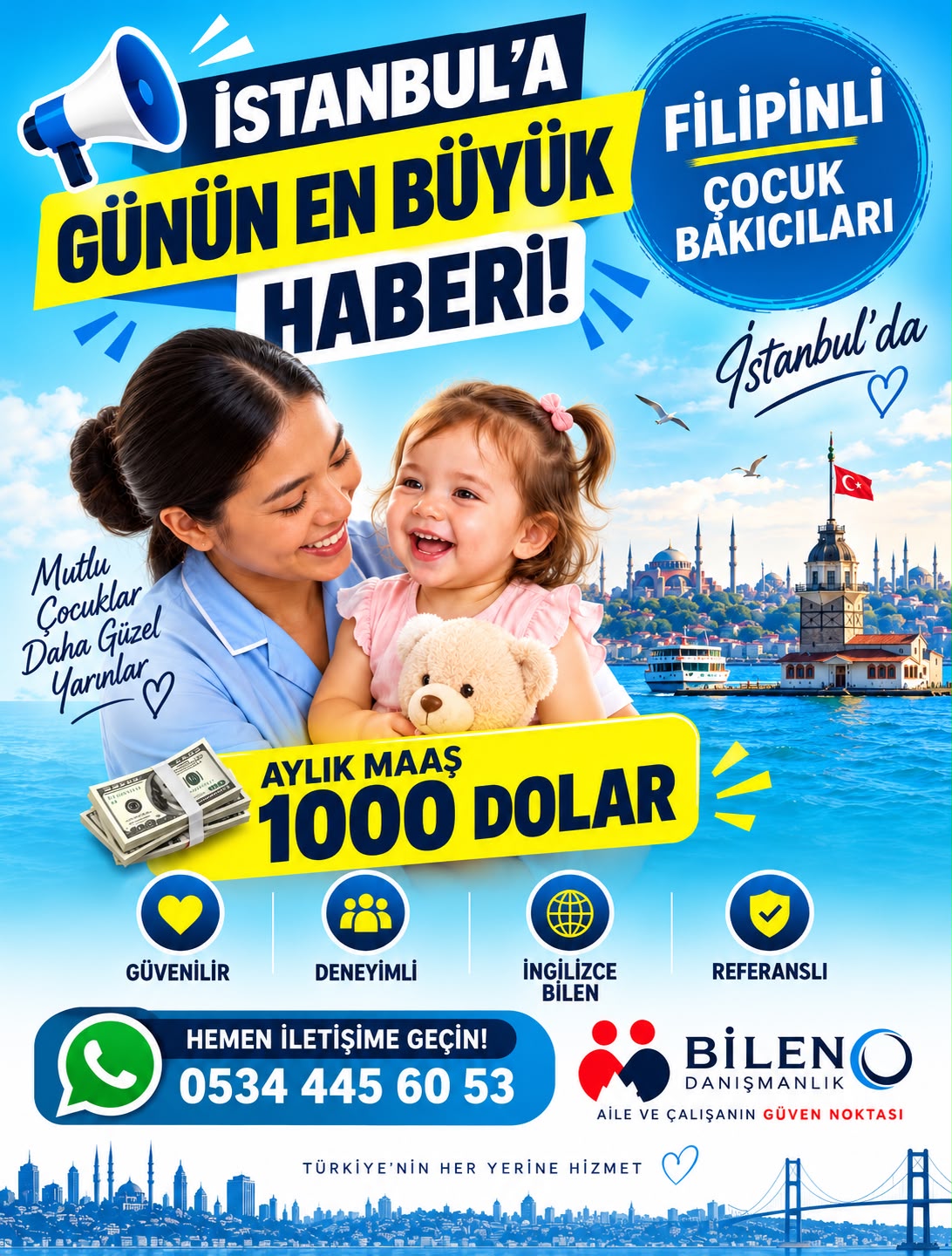 Filipinli Bakıcı Türkiye: Bilen Danışmanlık Güvencesiyle Profesyonel Hizmet